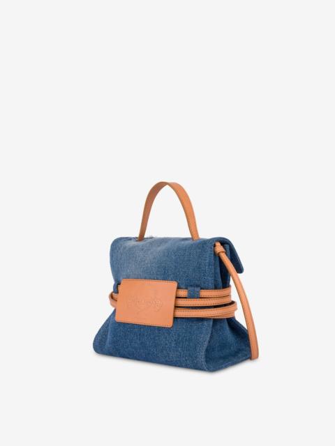 MOSCHINO TIE ME SMALL HAND BAG