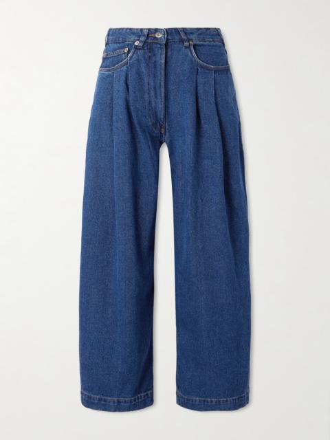 Ivy High-rise Wide-leg Jeans