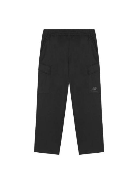 New Balance Logo Cargo Pants 'Black' AMP31333-BK