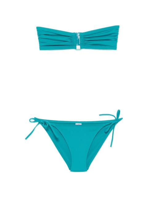 ruched bikini set