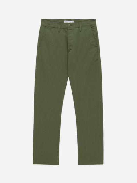 CH-55x - Olive Selvedge Chino