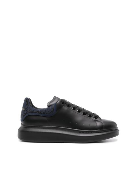lace-up leather sneakers