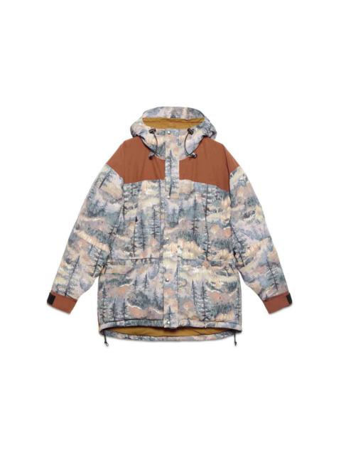 Gucci x The North Face Padded Jacket (FW21) Forest Print