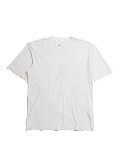 MHL Simple T-Shirt Organic Cotton Linen Jersey White