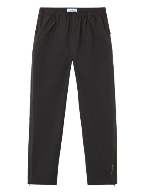 zip-detail trousers