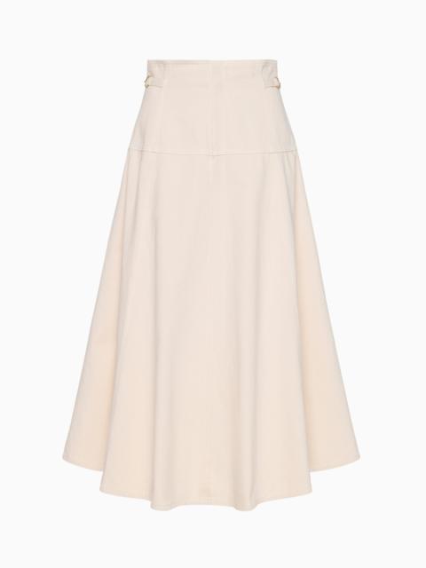 The Brigette Denim Midi Skirt