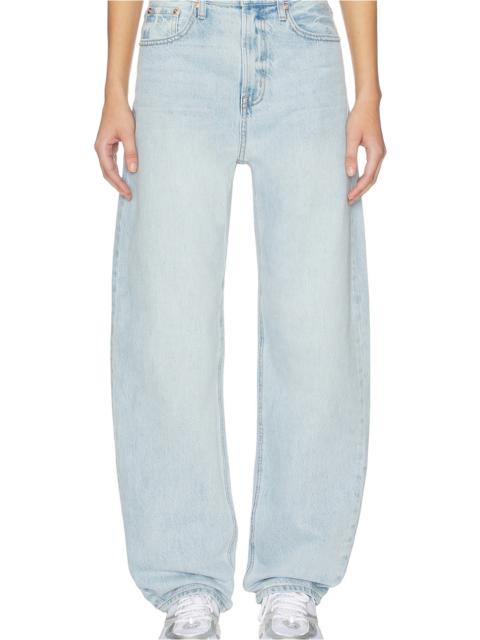 Wes High Rise Barrel Jeans