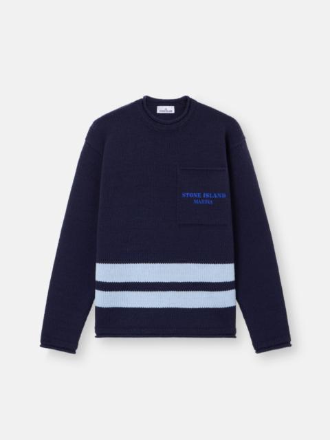 5100029 PURE WOOL_STONE ISLAND MARINA
