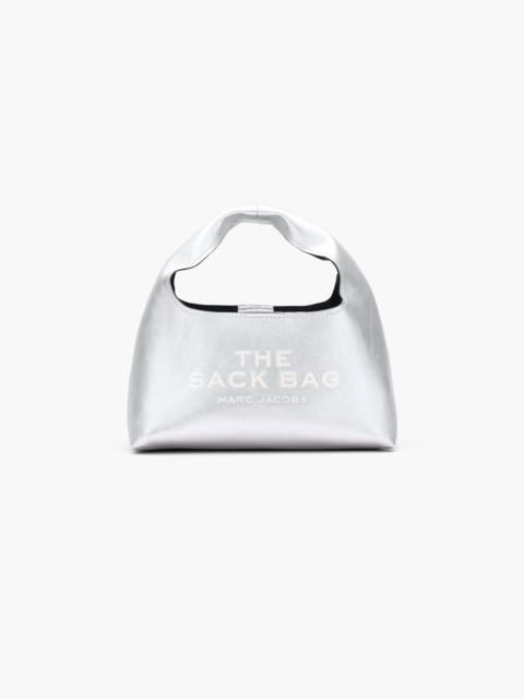 THE METALLIC LEATHER MINI SACK BAG