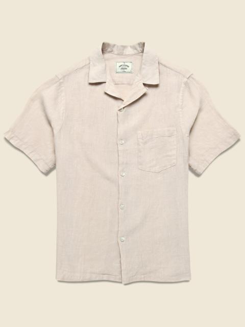 Linen Camp Shirt - Raw