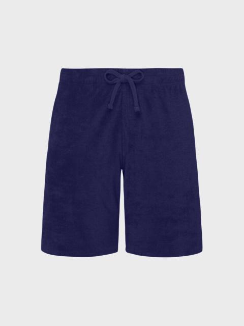 Unisex Terry Bermuda Shorts Solid