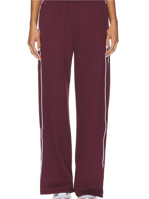 Luxe Fleece Piper Wide Leg Pant