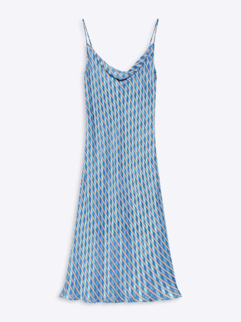 DEVORÉ SLIP DRESS