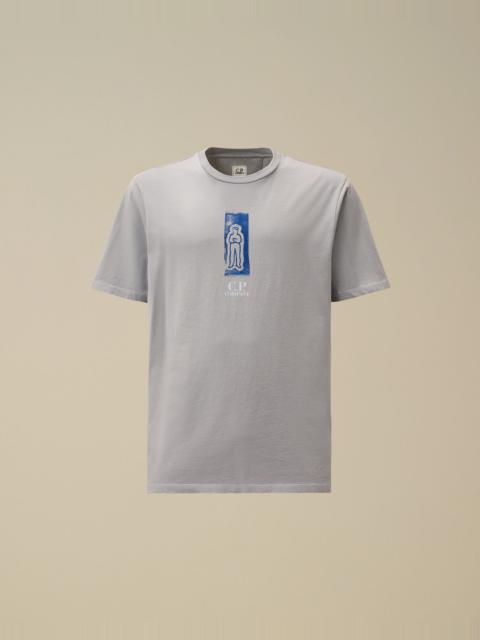 24/1 Jersey Front and Back Logo T-Shirt