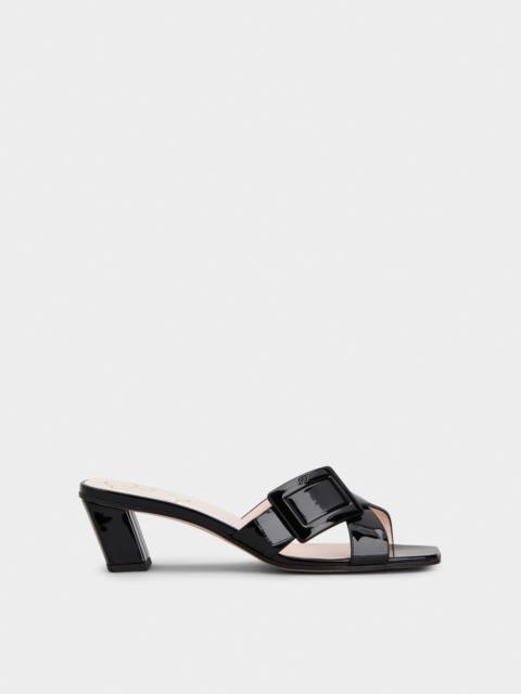 Belle Vivier Mules in patent leather