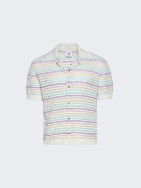 Flower Crochet Polo Multi