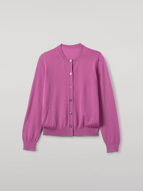 Honor Pink Superfine Cashmere Cardigan
