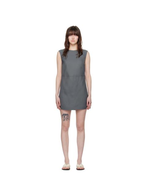 Gray Hoya Minidress