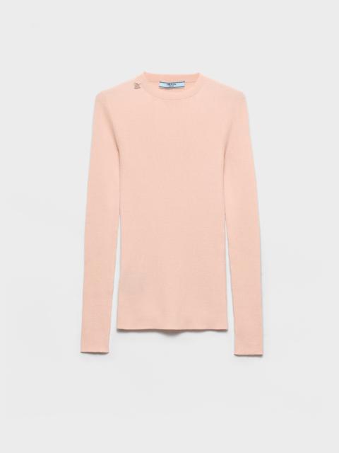 Wool crew-neck sweater