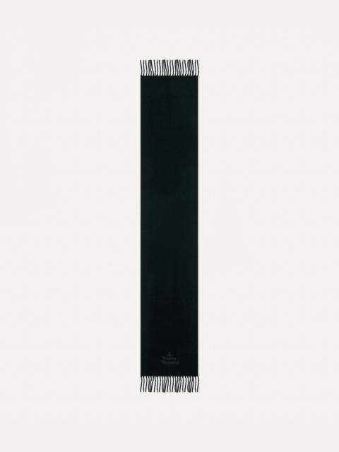 EMBROIDERED LOGO SCARF