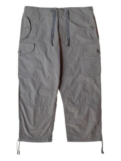 drawstring cargo trousers