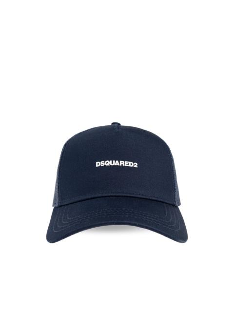 logo-print baseball cap