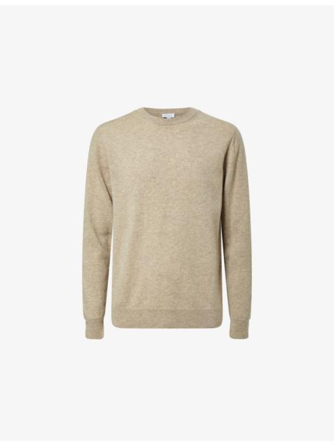 Classic Crew Neck Cashmere Knitted Jumper