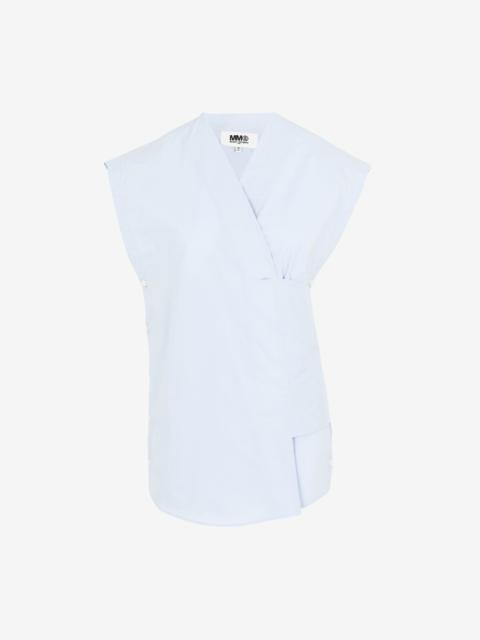 Multi-wear short-sleeve shirt