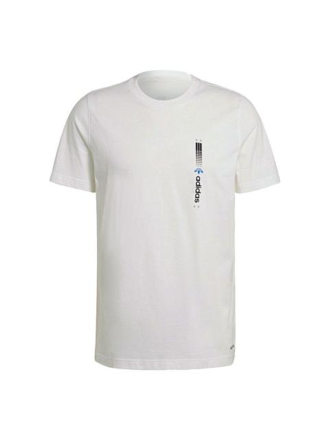 adidas originals Symbol Tee Casual Sports Breathable Short Sleeve White H13524