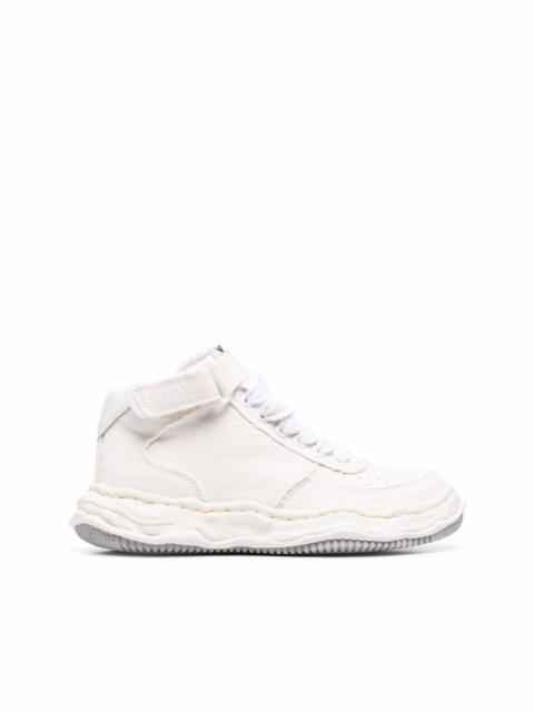 Wayne chunky-sole high-top trainers
