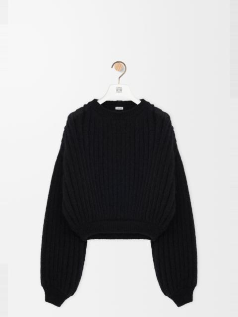 Sweater in mohair blend