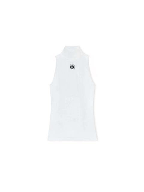 LOEWE High neck Top White