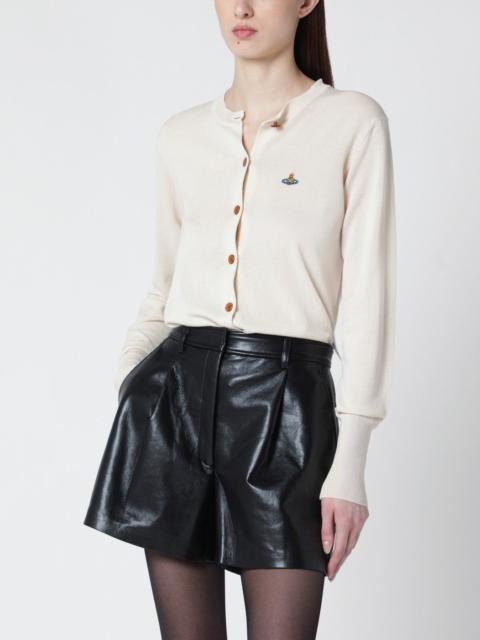 Cream cotton cardigan