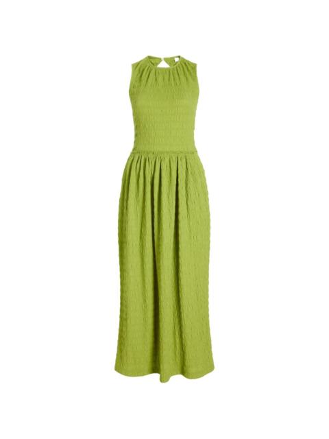 Zoira textured maxi dress