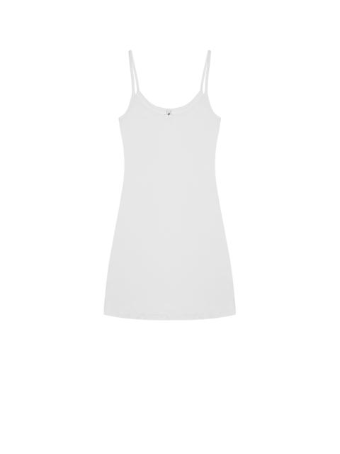 The Tank Dress: Cotton Jersey White