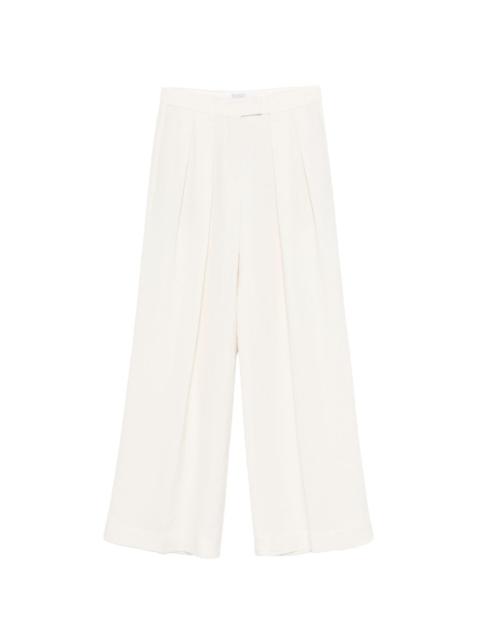 pleated trousers