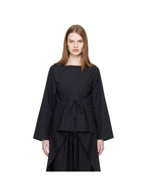 Black Decti Long Sleeve Top