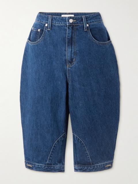 Jodhpur Low-rise Barrel-leg Jeans