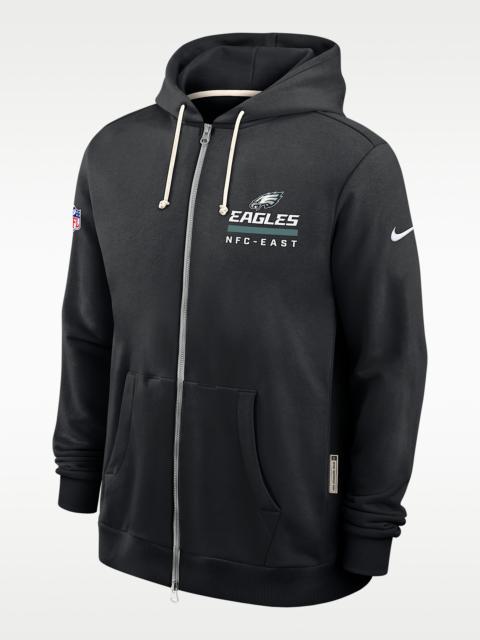 Philadelphia Eagles Utility Player Sideline Men's Nike Dri-FIT NFL Full-Zip Hoodie