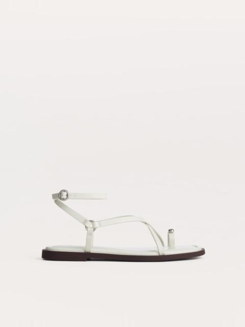 Geo Toe Ring Sandals
Leather