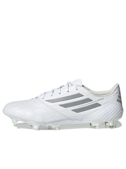 adidas Adizero F50 4 Leather FG 'White Silver Metallic' GX3911