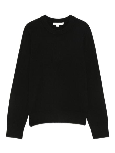 round-neck long-sleeve sweater
