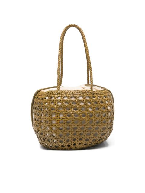 Joventus woven bucket bag