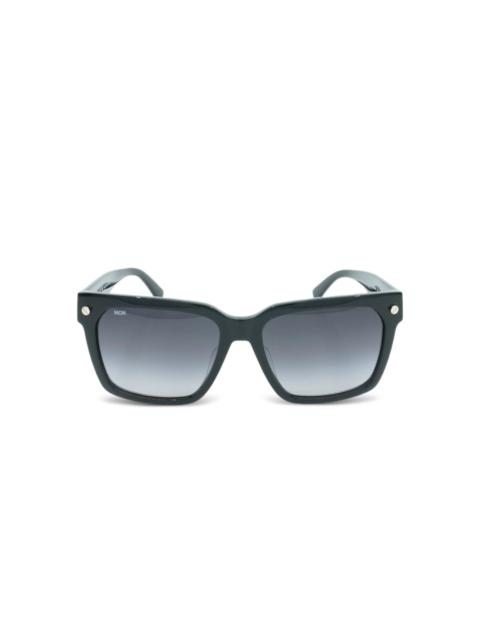 square-frame sunglasses