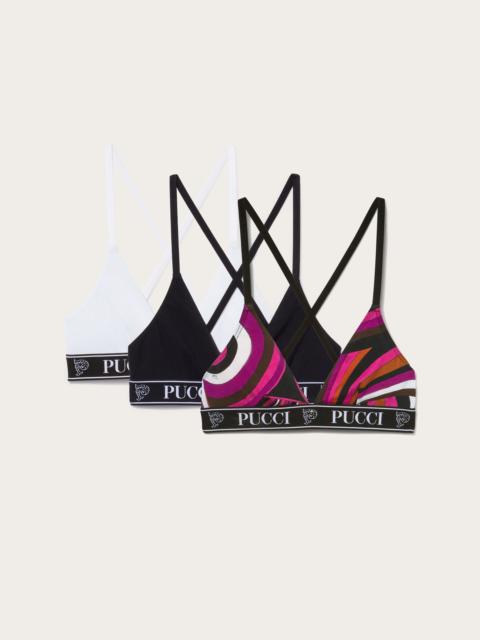 3 PACK TRIANGLE BRA