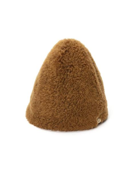 VEGGIE SHEARLING HAT W BROWN