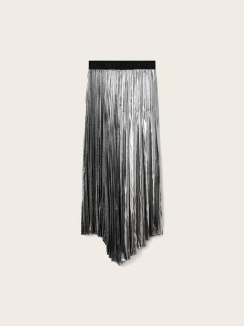 JAX PLEATED MIDI SKIRT