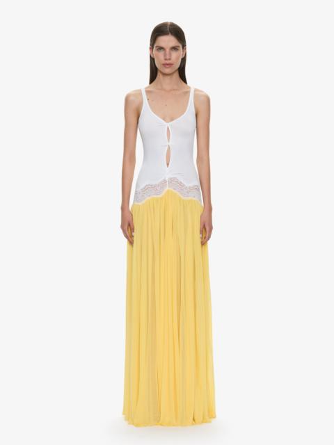 Open Twist Verner Lace Tank Dress