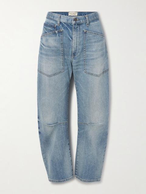 Shon High-rise Tapered Jeans