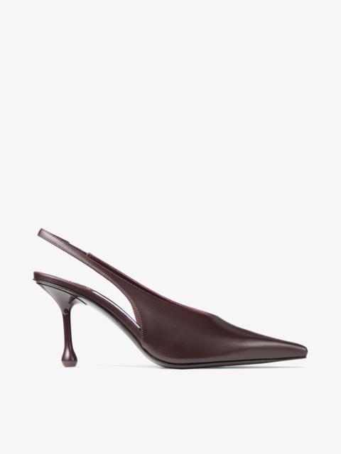 Isa 80
Deep Merlot Calf Leather Pumps
